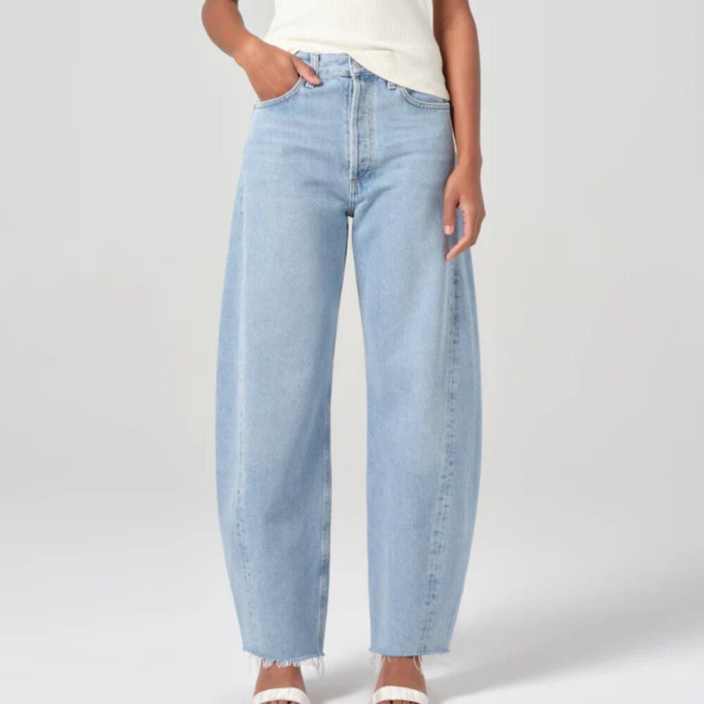 AGOLDE Luna High Rise Pieced Taper